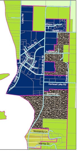 Lopez Village Urban Growth Boundary.