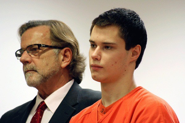 Colton Harris-Moore and his attorney