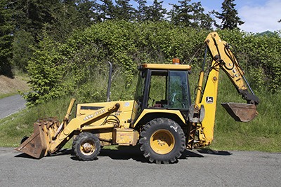 John Deere 310D backhoe