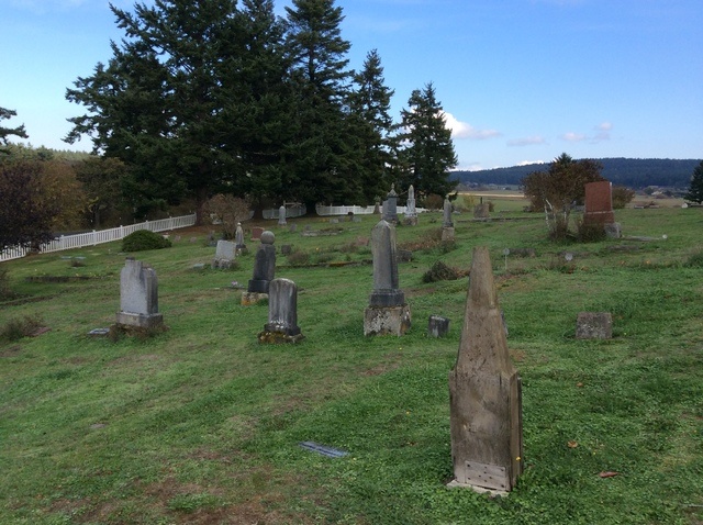 Contributed photoRight: The Lopez Union Cemetery.