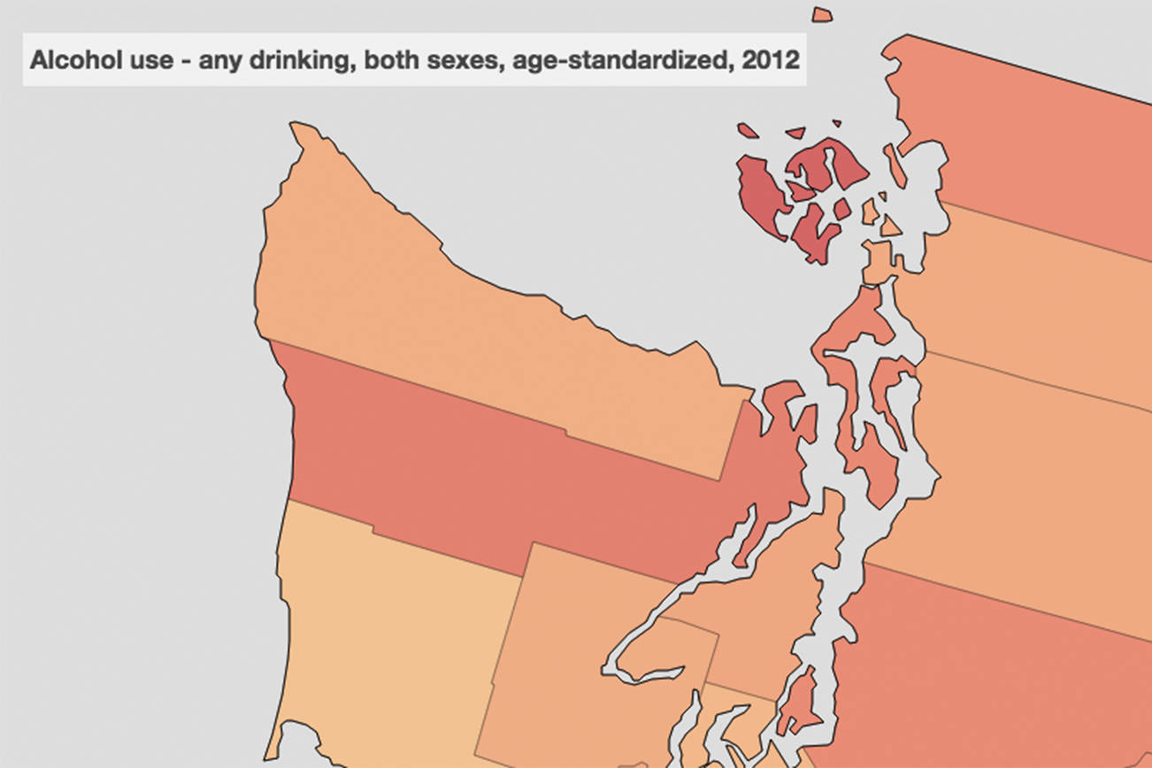 San Juan County residents drink more than their neighbors | UW Medicine program releases health data