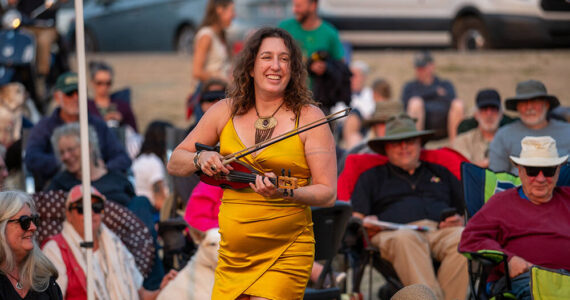 Image credit: Steve Alboucq
Dirty Cello returns to the Village Green for the 2024 Summer Concert Series from Orcas Center.