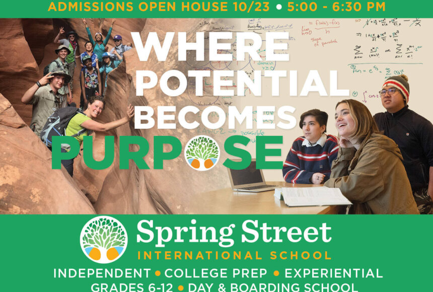 Open house at Spring Street School for prospective students | Sponsored post