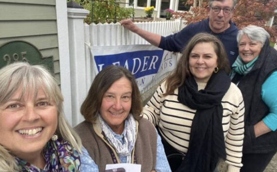 LSJI Board of Directors Jennifer Fay Rice, Lee C Taylor, Tara Anderson, Steve Hushebeck and Gretchen Krampf.