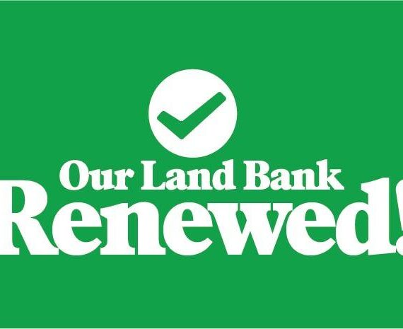 Our land bank renewed!