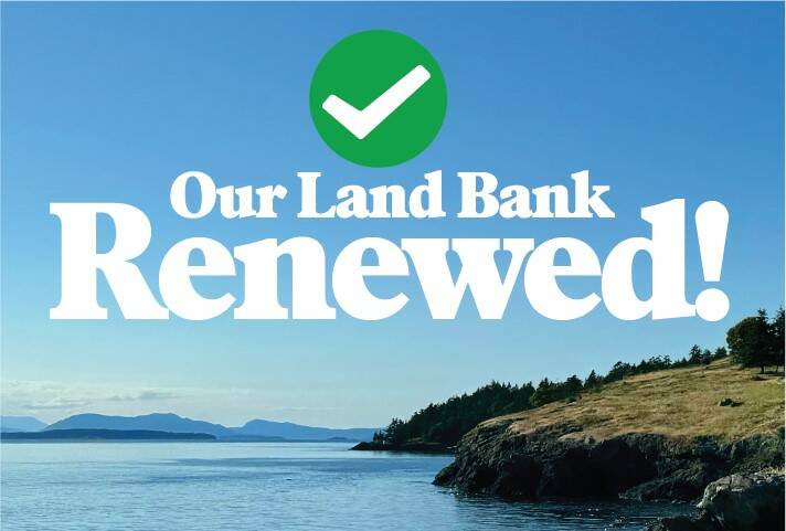 Our land bank renewed!