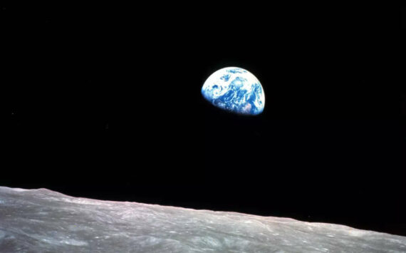 “Earthrise” by William Anders courtesy of NASA.